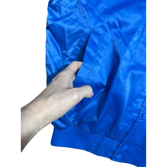 Vintage Westark Satin Jacket Men's Large Blue Snap HAWHA‎ Futurity 2004 Champion - Picture 5 of 13